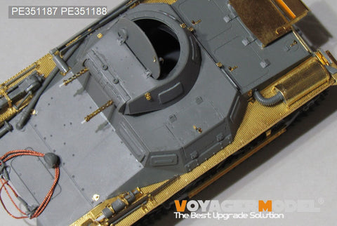 ボイジャーモデル 1/35 PE351187 WWII ドイツ I号戦車 A型 (TAKOM 2145)