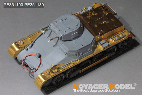 ボイジャーモデル 1/35 PE351190 WWII ドイツ I号戦車 B型 フェンダー(TAKOM 2145)