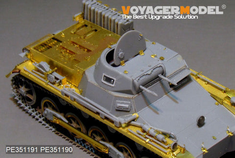 ボイジャーモデル 1/35 PE351191 WWII ドイツ I号戦車 B型 アフリカ軍団 ベーシック(TAKOM 2145）