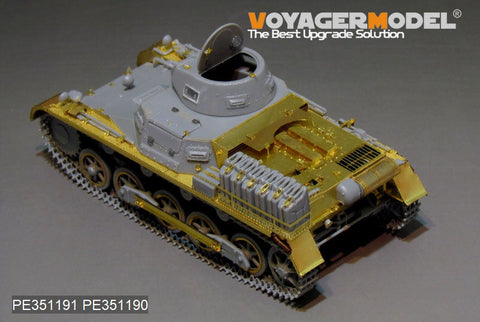 ボイジャーモデル 1/35 PE351191 WWII ドイツ I号戦車 B型 アフリカ軍団 ベーシック(TAKOM 2145）