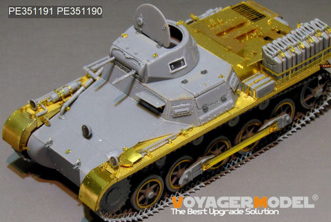 ボイジャーモデル 1/35 PE351191 WWII ドイツ I号戦車 B型 アフリカ軍団 ベーシック(TAKOM 2145）