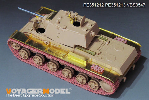 VoyagerModel PE351212 1/35 WWII Russian KV-1 Mod.1942 Basic（B ver include Gun Barrel）(RFM 5041)