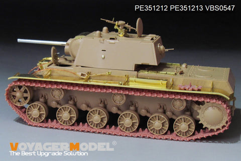 VoyagerModel PE351212 1/35 WWII Russian KV-1 Mod.1942 Basic（B ver include Gun Barrel）(RFM 5041)