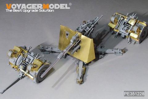 ボイジャーモデル PE351228 1/35 WWII ドイツ 88mm砲 Flak36 アップグレードセット(ボーダー BT-013用)