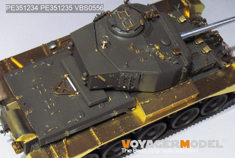 WWII UK comet A-34 upgrade set(For TAMIYA 35380）