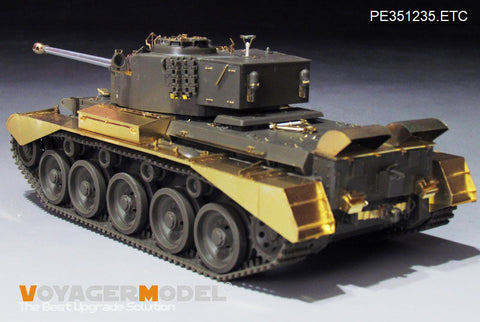 WWII UK comet A-34 fenders upgrade set(For TAMIYA 35380）