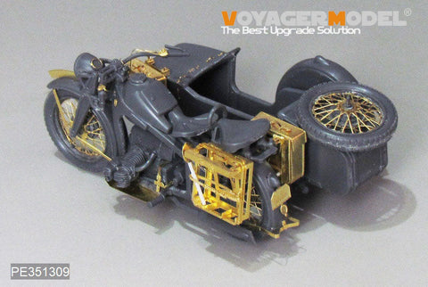 VoyagerModel PE351309 1/35 WWII German Zundapp Moto KS600 Upgrade Set(TAMIYA 35384)