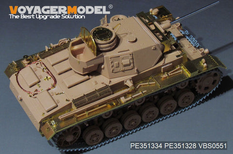 ボイジャーモデル PE351334  1/35 WWII III号戦車 L型  基本セット 2.0(タミヤ 35215用)