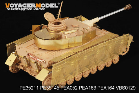 ボイジャーモデル PE35211 1/35 WWIIドイツ IV号戦車J型 エッチングセット(タミヤ35181用)
