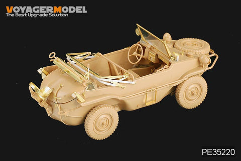 ボイジャーモデル PE35220 1/35 WWIIドイツ シュビムワーゲン Type 166 (タミヤ35224)