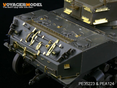 ボイジャーモデル PE35223 1/35 WWIIアメリカ M5A1 初期型基本セット(AFVクラブ35105)
