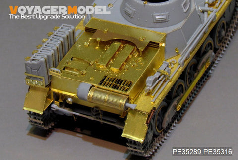 ボイジャーモデル PE35289 1/35 WWIIドイツ I号戦車B型DAK仕様 エッチング基本セット(ドラゴン6207用)