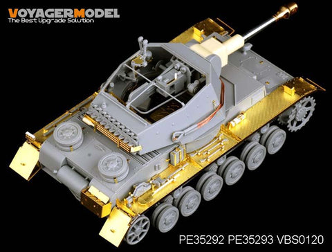 ボイジャーモデル PE35293 1/35 WWIIドイツ Pz.Sfl.Ivb 10.5cm le.FH.18/1 フェンダー (ドラゴン6475)