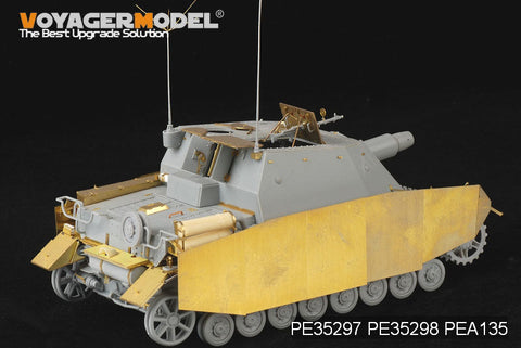 ボイジャーモデル PE35297 1/35 WWIIドイツ IV号自走榴弾砲ブルムベア 中期型(ドラゴン6460)