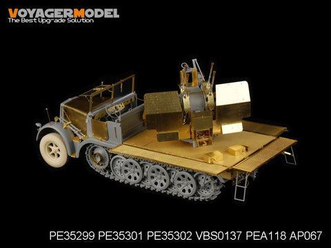 ボイジャーモデル PE35299 1/35 WWIIドイツ Sd.Kfz.7/1 Part 1 (ドラゴン6525)