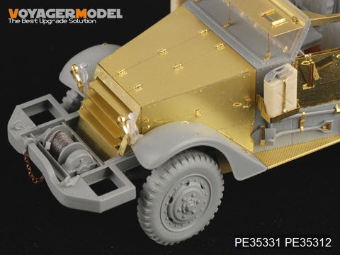 ボイジャーモデル PE35312 1/35 WWIIアメリカ M2/M3シリーズ エンジンデッキ(ドラゴン)