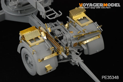 ボイジャーモデル PE35348 1/35 WWIIドイツ PaK 43/3 L/71簡易砲架(ドラゴン6522)