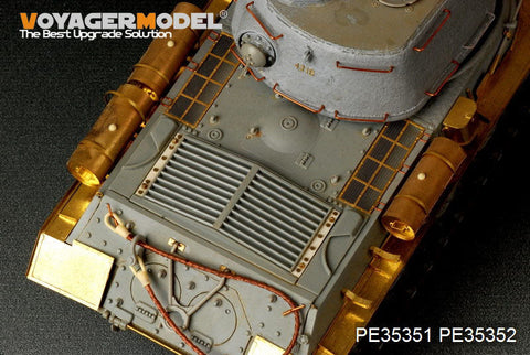 ボイジャーモデル PE35351 1/35 WWIIロシア JS-1/JS-2/JS-2m 基本セット(ドラゴン6017/6018/6051/9108)