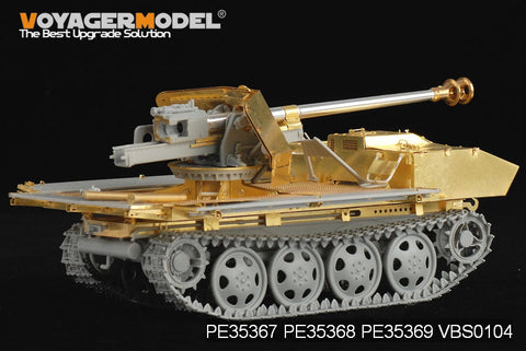 ボイジャーモデル PE35367 1/35 WWIIドイツ 75mm対戦車砲 40/4搭載型 スタイヤーRSO 基本セット（リベット同梱）(ドラゴン6640用)
