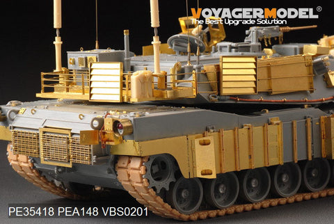 ボイジャーモデル PE35418 1/35 現用アメリカ M1A1 TUSK1 エイブラムス 基本セット(ドラゴン3535)