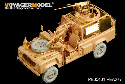ボイジャーモデル PE35431 1/35 現用イギリス ディフェンダー XD "ウルフ"特殊部隊仕様(ホビーボス82446)