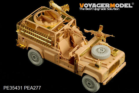 ボイジャーモデル PE35431 1/35 現用イギリス ディフェンダー XD "ウルフ"特殊部隊仕様(ホビーボス82446)