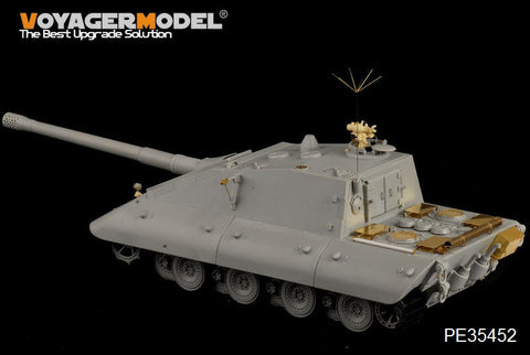 ボイジャーモデル PE35452 1/35 WWIIドイツ E-100駆逐戦車(トランぺッター01596)