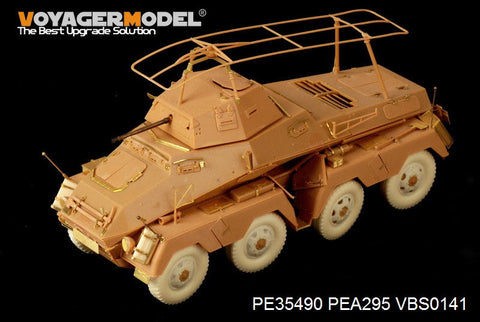 ボイジャーモデル PE35490 1/35 WWIIドイツ Sd.kfz.232 ８輪装甲車 初期型 エッチングセット(AFV35232用)