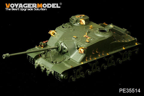 ボイジャーモデル PE35514 1/35 WWIIイギリス A39トータス突撃戦車 エッチングセット(モンTS-002用)