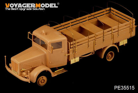 ボイジャーモデル PE35515 1/35 WWIIドイツ ビュッシングNag L4500S 4X2 カーゴトラック(AFVクラブ35170 )