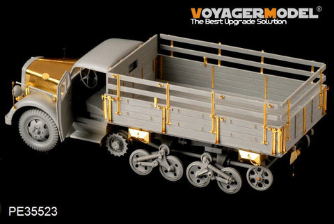 ボイジャーモデル PE35523 1/35 WWIIドイツ Sd.Kfz.3a オペル・マウルティア ハーフトラック(ドラゴン6761)