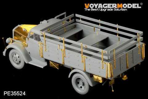 ボイジャーモデル PE35524 1/35 WWIIドイツ オペル・プリッツ 3t. 4x2 カーゴ トラック /浅貨物室型(ドラゴン6670)