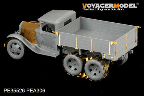 ボイジャーモデル PE35526 1/35 WWIIソビエト GAZ-AAA 1940年型 カーゴトラック(ミニアート35136)
