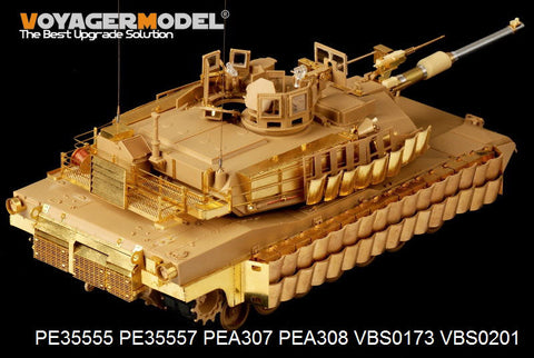 ボイジャーモデル PE35557 1/35 現用アメリカ M1A2 SEP エイブラムス ・TUSK II 爆発反応装甲(タミヤ35326)