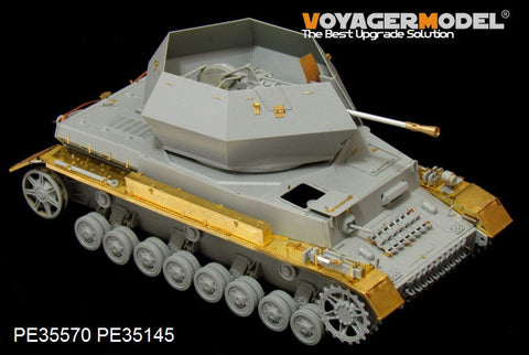 ボイジャーモデル PE35570 1/35 WWIIドイツ IV号対空戦車　オストヴィント(ドラゴン6550)