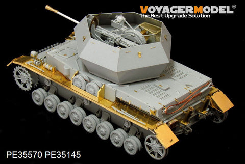ボイジャーモデル PE35570 1/35 WWIIドイツ IV号対空戦車　オストヴィント(ドラゴン6550)