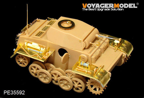 ボイジャーモデル PE35592 1/35 WWIIドイツ II号戦車 J型 （砲身同梱）(ホビーボス83803)