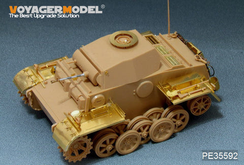 ボイジャーモデル PE35592 1/35 WWIIドイツ II号戦車 J型 （砲身同梱）(ホビーボス83803)