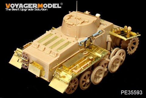 ボイジャーモデル PE35593 1/35 WWIIドイツ I号戦車F型後期型 エッチングセット(ホビーボス83805用)