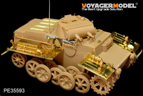 ボイジャーモデル PE35593 1/35 WWIIドイツ I号戦車F型後期型 エッチングセット(ホビーボス83805用)