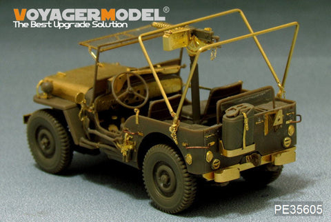ボイジャーモデル PE35605 1/35 WWIIアメリカ フォード GPW ジープ 1942年型 エッチングセット(ブロンコ用)
