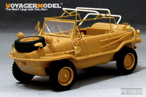 ボイジャーモデル PE35608 1/35 WWIIドイツ シュビムワーゲン TYPE128 エッチングセット(AFVクラブ用)