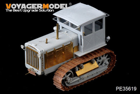 ボイジャーモデル PE35619 1/35 WWIIソビエト ChTZ S-65 トラクターキャブ付き エッチングセット(トランぺッター05539用)