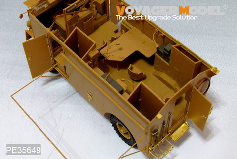ボイジャーモデル PE35649 1/35 WWIIイギリス AEC 4x4 装甲指揮車"ドーチェスター"エッチングセット(AFV35227用)
