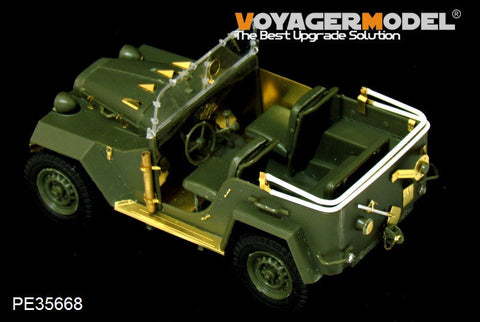 ボイジャーモデル PE35668 1/35 WWIIロシア GAZ-67B フィールドカー用エッチングセット（トランぺッター02346用）