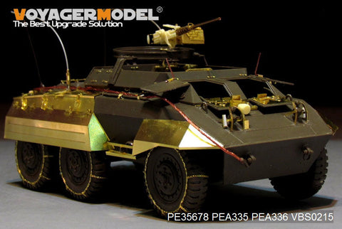 ボイジャーモデル PE35678 1/35 WWIIアメリカ M20装甲車 エッチング基本セット(タミヤ35234用)