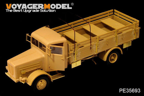 ボイジャーモデル PE35693 1/35 WWIIドイツ ビュッシング L4500S 4X4トラック エッチングセット(AFV35270用)