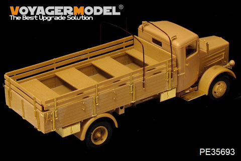 ボイジャーモデル PE35693 1/35 WWIIドイツ ビュッシング L4500S 4X4トラック エッチングセット(AFV35270用)