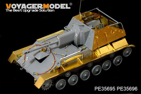 ボイジャーモデル PE35695 1/35 WWIIロシア SU-76自走砲基本セット(ミニアート35053)