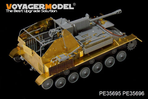 ボイジャーモデル PE35695 1/35 WWIIロシア SU-76自走砲基本セット(ミニアート35053)